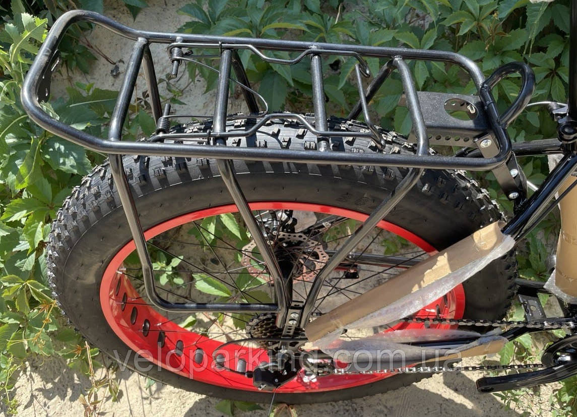 Багажник універсальний на фетбайк позашляховик 26/4.0 диск велосипед фетбайк