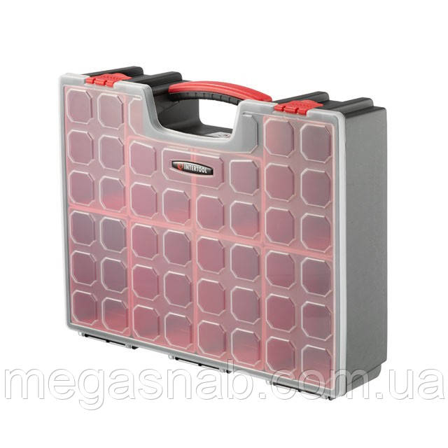 Органайзер для інструментів 16", 8 лотків, 41.5х33х11 cm INTERTOOL BX-4034