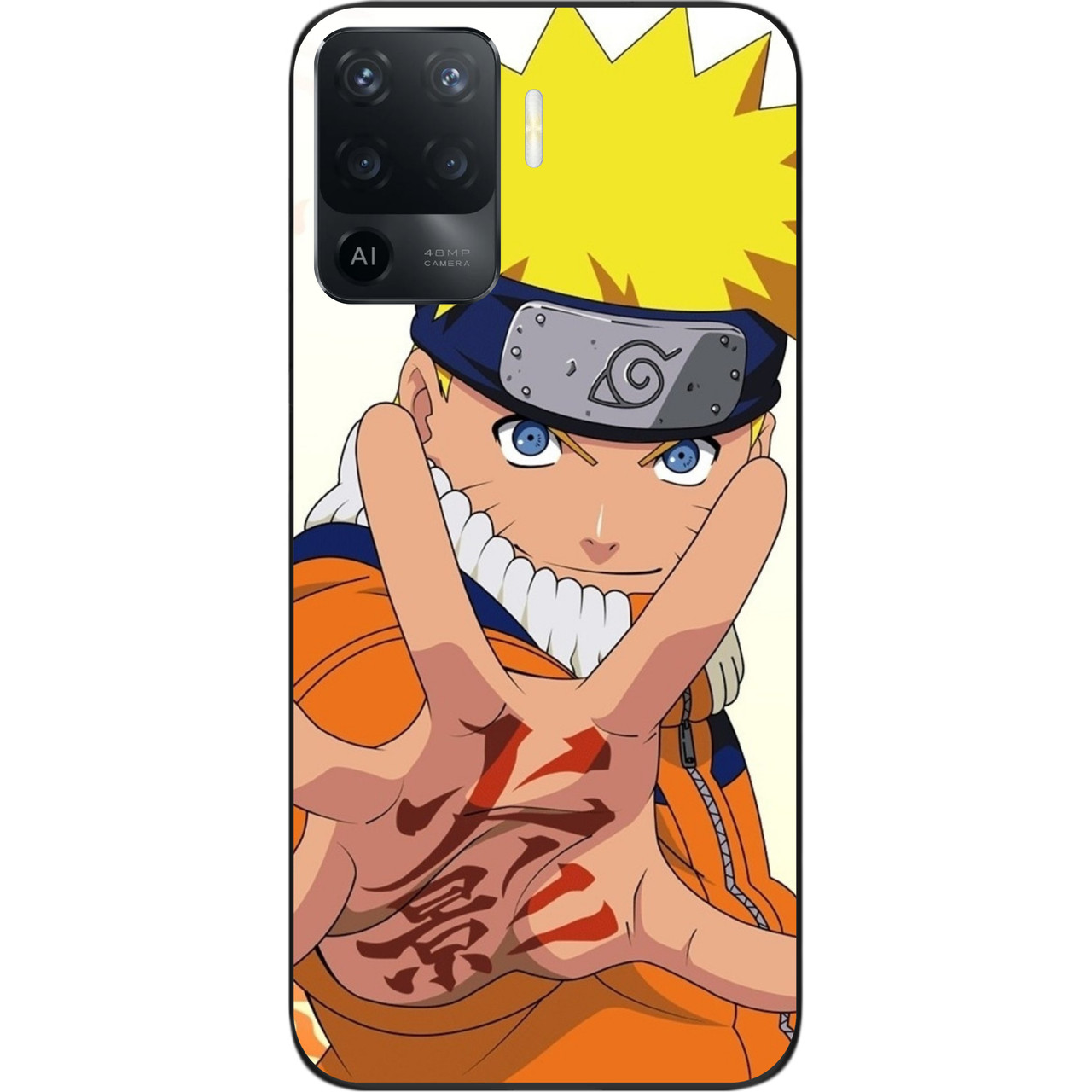 Силіконовий чохол для OPPO Reno 5 Lite з картинкою Наруто, фото 1