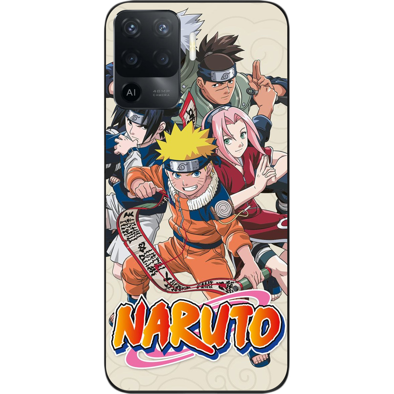 Силіконовий чохол для OPPO Reno 5 Lite з картинкою Аніме Наруто, фото 1
