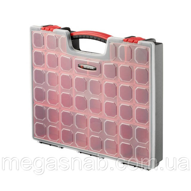 Органайзер для інструментів 16", 24 лотка, 41.5х33х6 cm INTERTOOL BX-4033