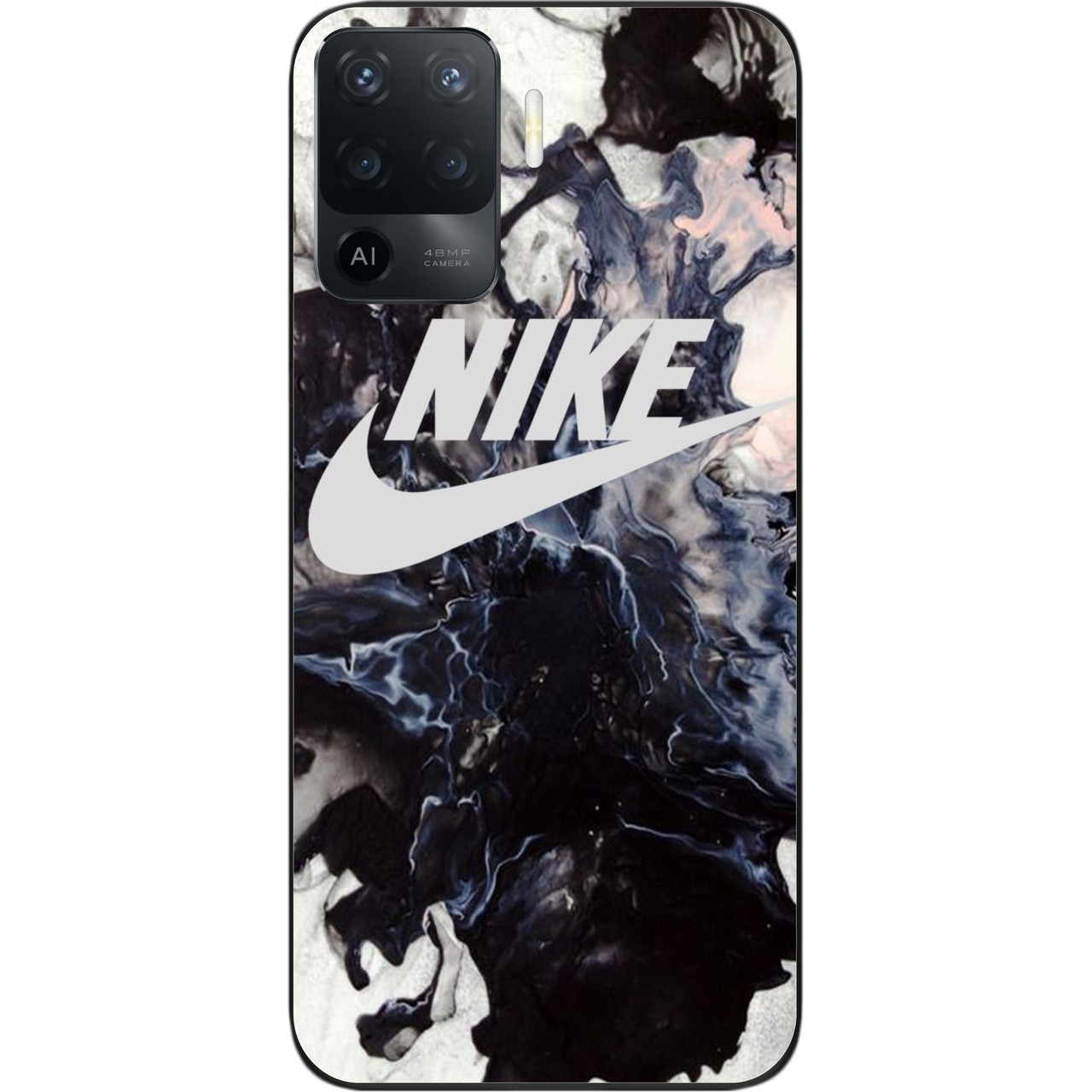 Силіконовий чохол для OPPO Reno 5 Lite з картинкою Nike, фото 1