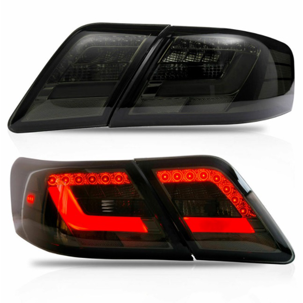 Задні фари Toyota Camry 40 LED. Задня оптика для Toyota Camry V40 димчасті, фото 1