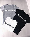 Кежуал футболка з принтом bad girls club, фото 4
