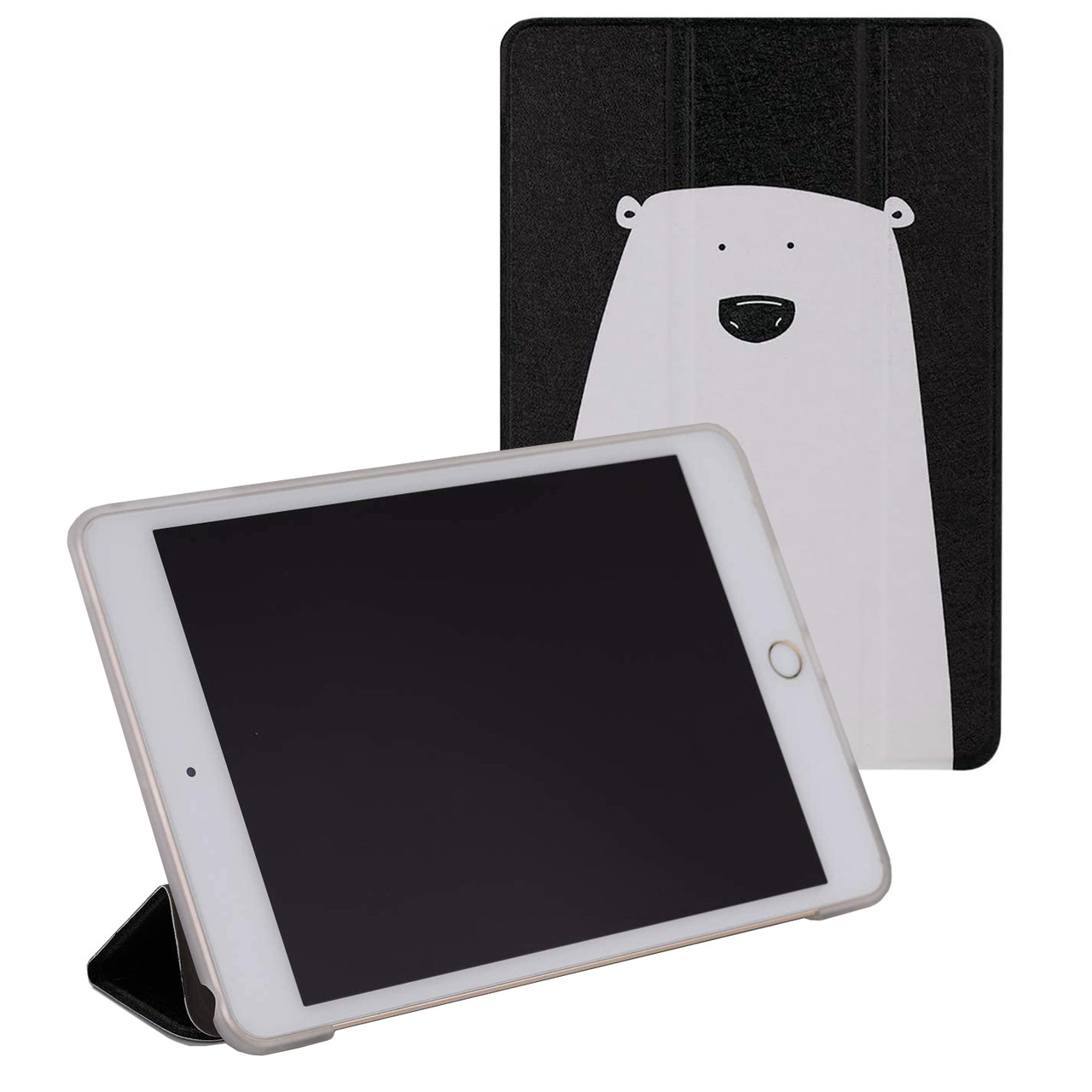 Чохол-книжка Colored Cover для Apple iPad Mini 4 / 5 (Wake / Sleep) Bear, фото 1