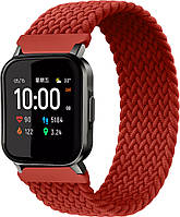 Ремінець Solo Loop для Haylou Smart Watch 2 (LS02) (145 мм) Червоний