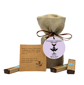 Шоколадний набір з передбаченням Бухгалтеру оригінальний подарунок на день бухгалтера