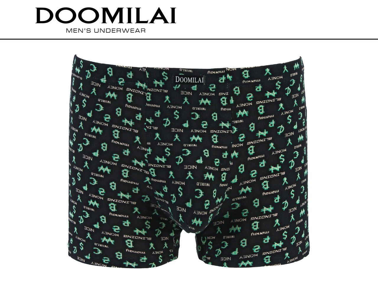 Чоловічі боксери стрейчеві з бамбука «DOOMILAI» Арт.D-01456