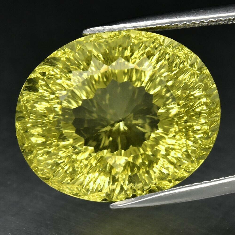 Лимонний кварц 24.33 ct 20 x 16.7 mm