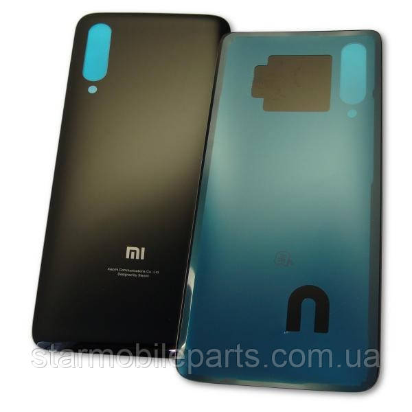 Задня кришка для Xiaomi Mi9 чорна, фото 1