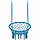 Підвісне крісло-гойдалка (плетене) Springos SPR0025 Blue, фото 4
