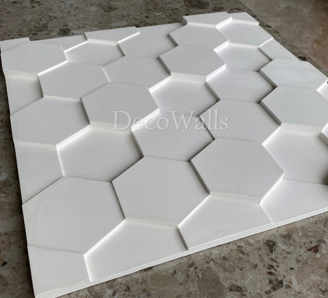 Гипсовые 3D панели Соты DecoWalls - фото 2 - id-p957159746