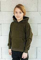 Дитяча толстовка Staff khaki basic худі для хлопчика Колір: - хакі ACH0088