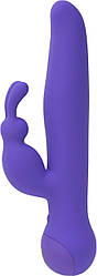 Вібратор-кролик з сенсорним контролем та обертанням Touch by SWAN - Duo Purple, глибока вібрація