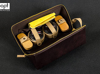 Набір для догляду за взуттям Tarrago DELUXE BROWN SHOE CARE TRAVEL KIT, TCV20