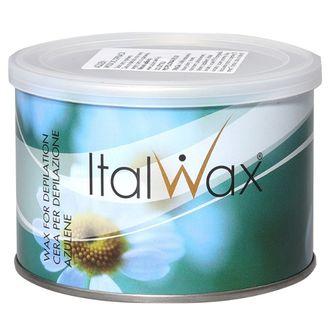 Теплий Віск для депіляції в банці Азулен ItalWax 400 гр, фото 1