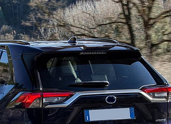 Спойлер на кришку багажника Toyota Rav-4 2019 - ABS пластик під фарбування