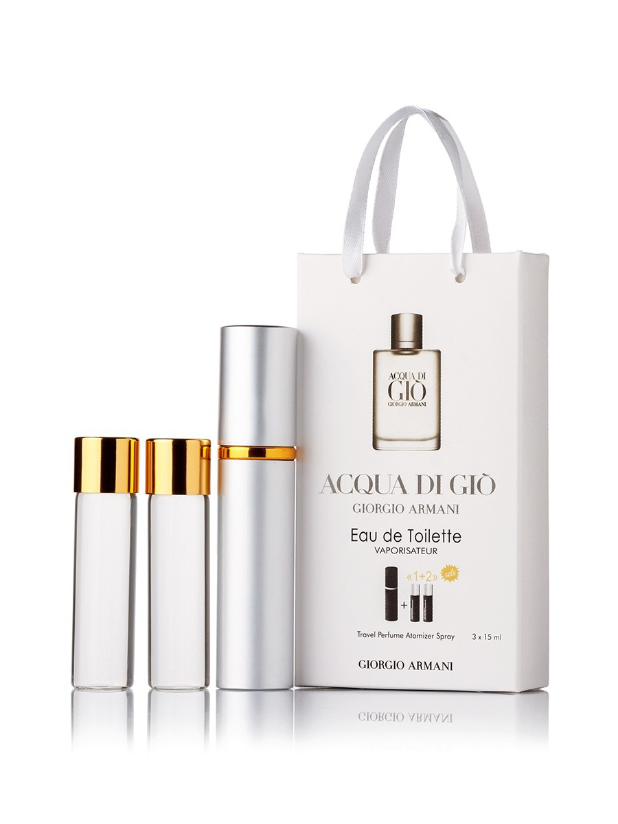 Набір 3*15мл Giorgio Armani Acqua Di GioMen оптом, фото 1