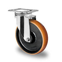 Поворотне колесо діаметр 160 мм поліамід/поліуретан кульковий підшипник навантаження 350 кг