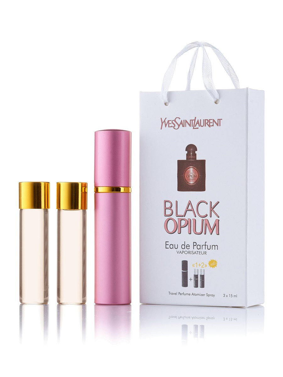 Жіночі міні парфуми Yves Saint Laurent Black Opium 45ml, фото 1