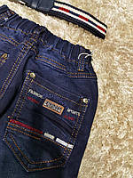 Джинсові брюки для хлопчиків оптом, H.L. Xiang, 110-140 рр., арт.  D-143, фото 4