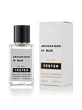 Тестер 60ml Hologram для чоловіків Armand Basi In Blue