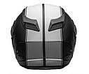 Мотошолом bell helmets matte black / white revolver evo helmet, фото 4
