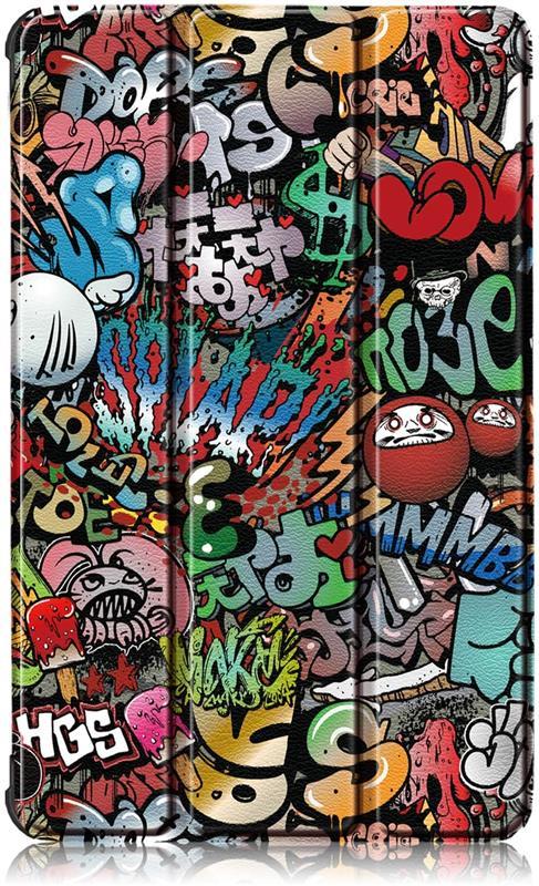 Чехол книжка PU BeCover Smart для Samsung Tab S6 Lite P610 P615 Graffiti (705197)