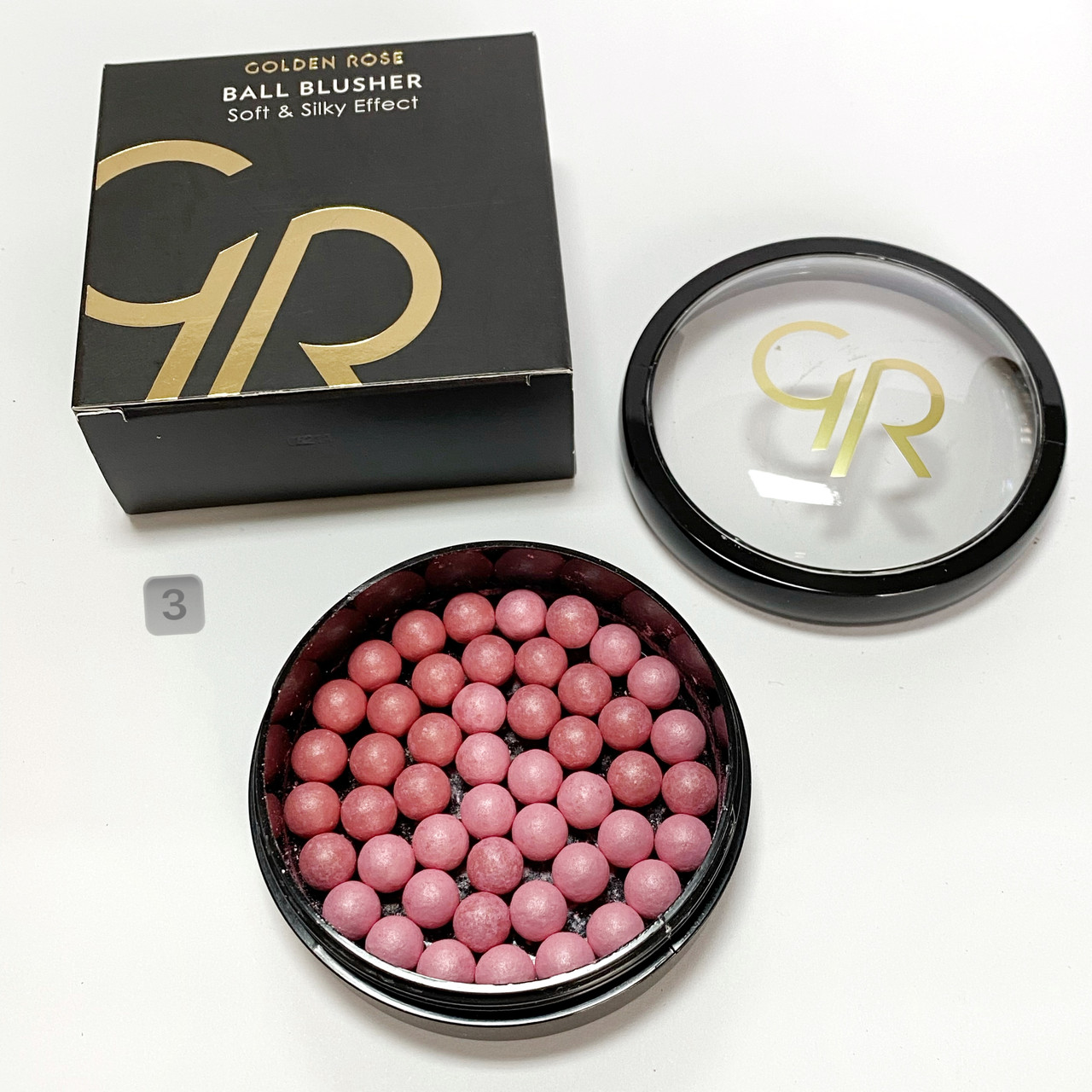 Рум'яна кулькові Ball Blusher Golden Rose 03, фото 1