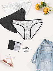 Набір жіночих трусів "Dominant" бікіні. Розмір: S. (5 шт/уп). Туреччина. (33000-418)