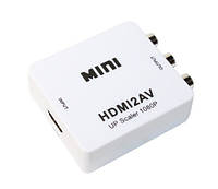 Адаптер HDMI-3RCA Voltronic White (YT-CM-AV/HDMI/07785)