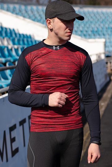 ФУТБОЛКА КОМПРЕСІОННА МУЖНА Under Armour РАШДАРД No 8013