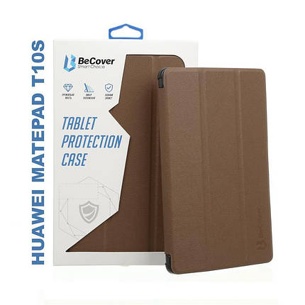 Чохол книжка PU BeCover Smart Case для Huawei MatePad T 10s Brown (705398), фото 1