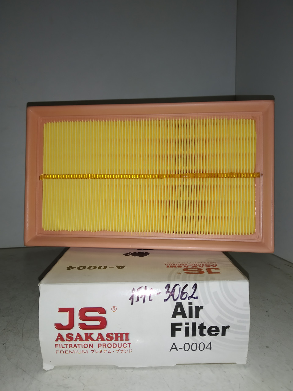 JS asakashi Фільтр повітряний NISSAN NOTE 06-. TIIDA 07-. RENAULT CLIO 05-. MODUS 04-, фото 1