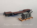 Roco 4351 Шестиосний транспортер із трансформатором, приладдя DB, масштабу 1/87.H0, фото 2