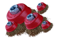 Щітка 65мм, М14 рифлений дріт торцева Eagle, фото 1