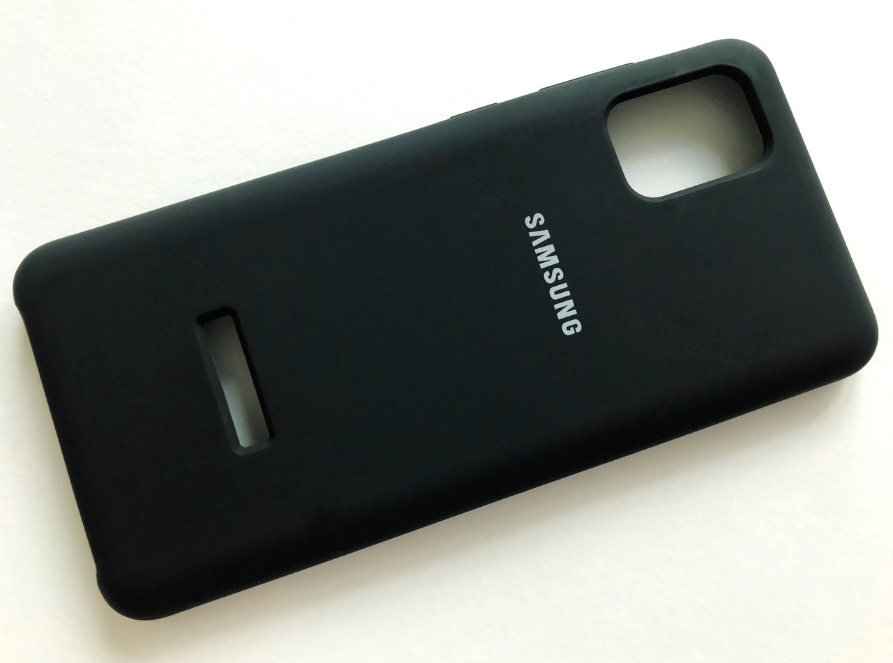 Чохол Epik Silicone Cover Case для Samsung Galaxy A31 (2020) A315 Black