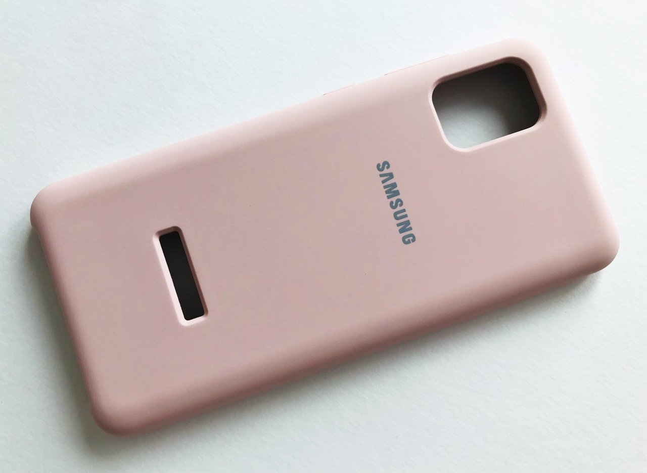 Чохол Epik Silicone Cover Case для Samsung Galaxy A31 (2020) A315 Pink Sand