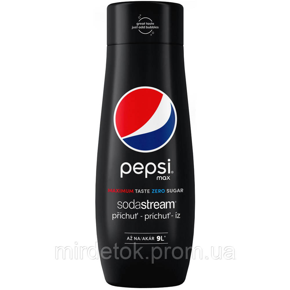 Сироп Sodastream для газованих напоїв PEPSI MAX 440 мл