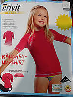 Детский купальная футболка UV Protection УФ-защита 50+ Красный 98/104