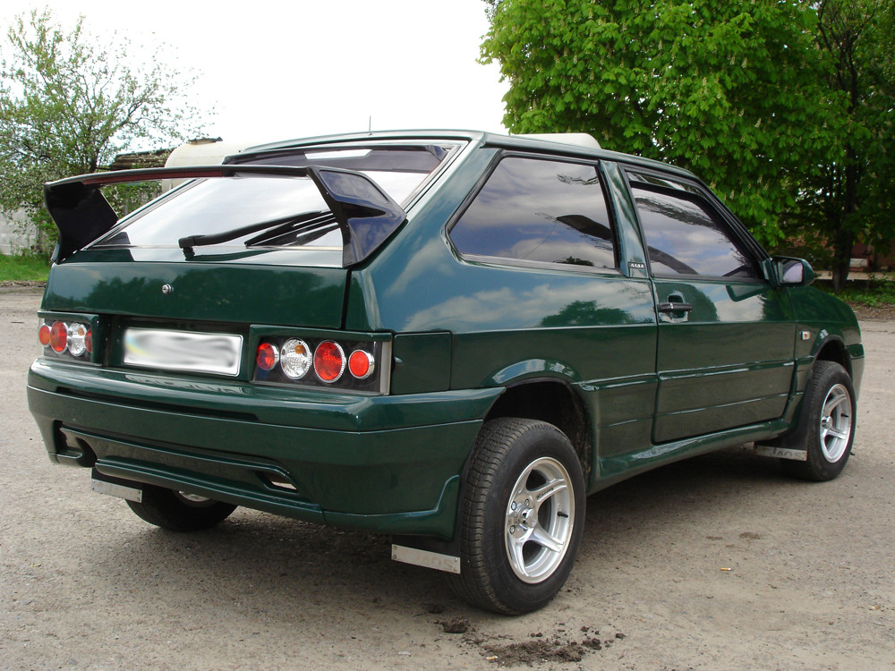 Спойлер на багажник Жигулі Високий спойлер для ВАЗ (Lada) 2109 Спорт Спойлер багажника Лада Дев'ятка Спорт, фото 1