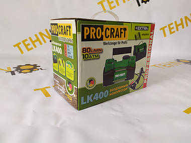 Двопоршневий автомобільний компресор Procraft-LK400., фото 3