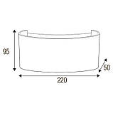 Алюмінієвий Фасадний Led світильник Horoz PROTON 8 W IP65, фото 6