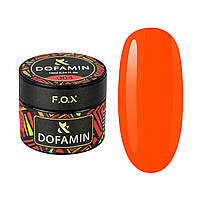F. O. X. Dofamin №004 кольорова база для нігтів 10мл червона