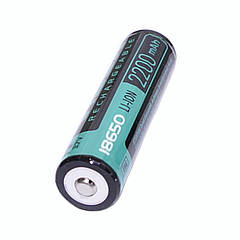 Акум. Li-ion 18650 з захистом VIDEX, 2200mAh