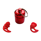Тактичні беруші пасивні для стрільби Tactical ProPlugs Red 2 flange, фото 3