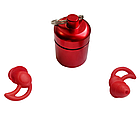 Беруші багаторазові універсальні Silenta ProPlugs Red, 2 flange, фото 7