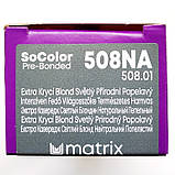 508NA (світлий блонд нейтральний попелястий) Стійка фарба для сивого волосся Matrix SoColor Pre-Bonded Extra Coverage,90ml, фото 2