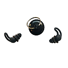 Беруші для сну, роботи, подорожей універсальні Silenta ProPlugs Black, 3 гребеня, фото 4
