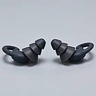 Беруші для сну, роботи, подорожей універсальні Silenta ProPlugs Black, 3 гребеня, фото 2